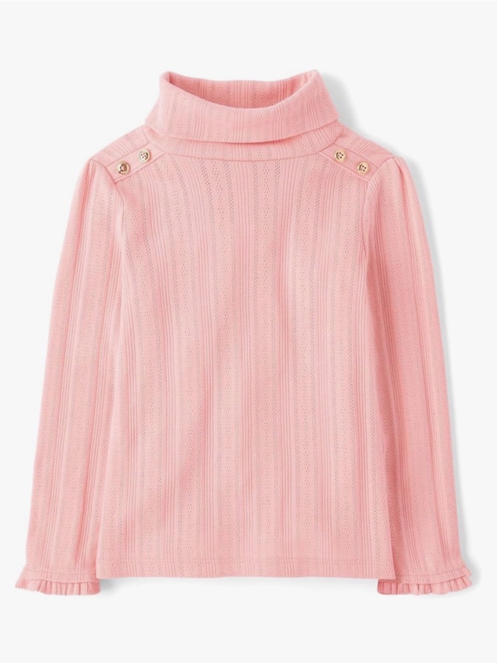 Gymboree Baby and Toddler Long Sleeve Turtleneck Shirt pink NWT 12-18 mo.